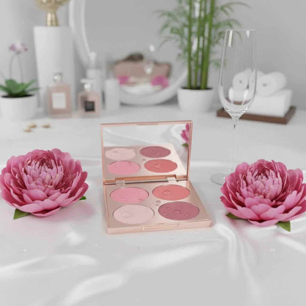 Tarte blush palette with various shades