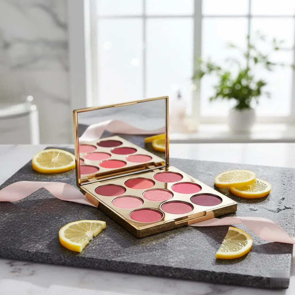 Juvia's Place blush palette with vibrant shades
