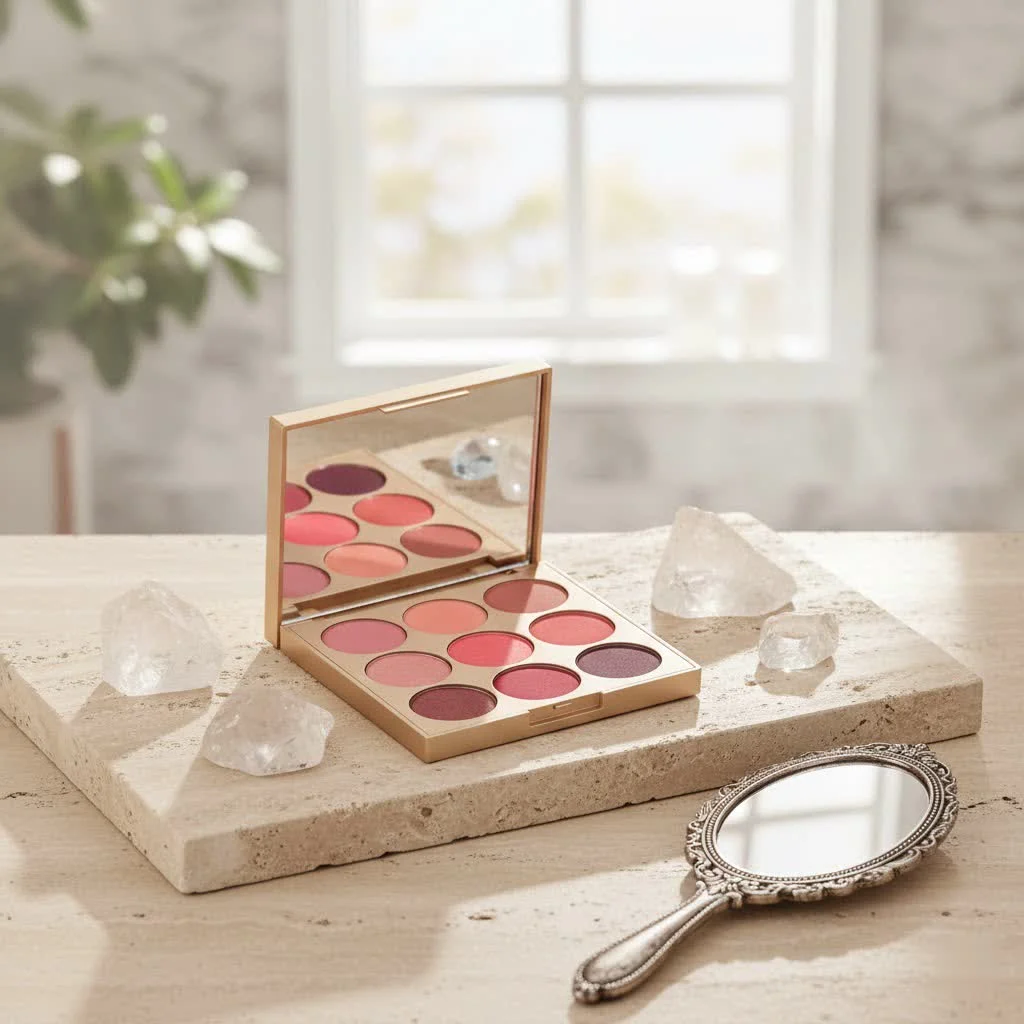 e.l.f. Powder Blush Palette with four shades